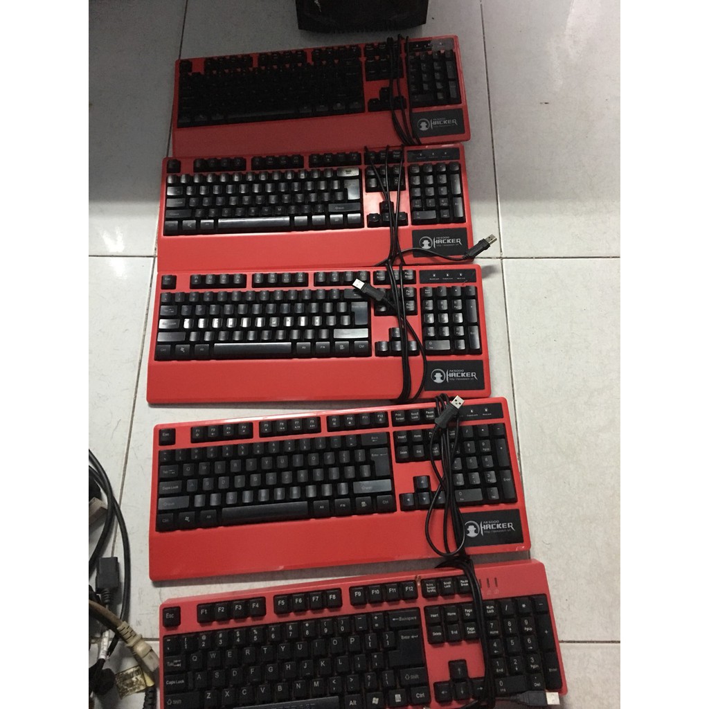 Bàn phím hacker AK5000 cũ thanh lý phòng net