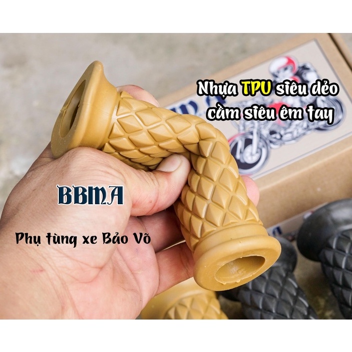 Bao Tay Mắt Cáo Có Lỗ Gắn Gù  chính hãng BBMA