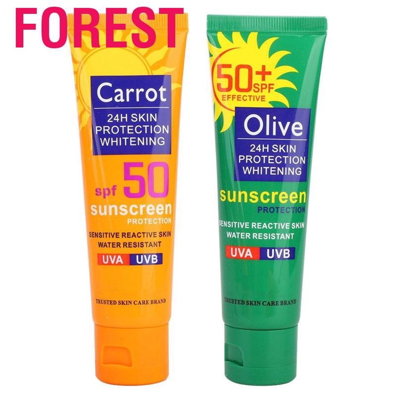 Forest Disaar Women Men Face Body Sunscreen Whitening Sun Protect UV Cream 