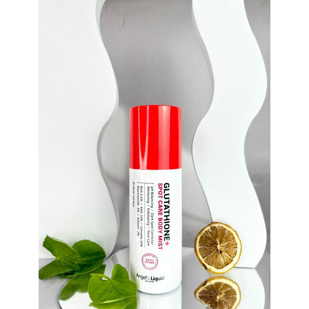 Xịt Giảm Mụn Lưng Angel Liquid Glutathione Plus Centella Calming Body Mist 150ml