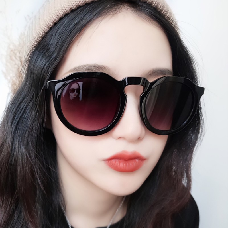 Mắt kính gọng tròn phong cách cổ điển thời trang dành cho nữ
