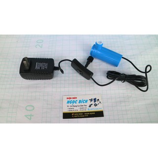 Máy Bơm Nước Mini 12v (Bơm Nước Cắt Rãnh Tường) 5.0