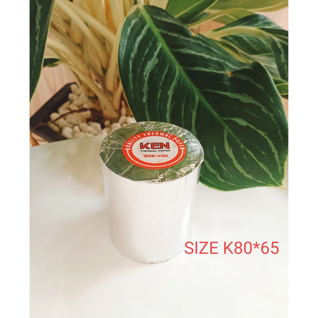 Giấy in hóa đơn K80 , giấy in bill , giấy in nhiệt Khổ K80 lớn