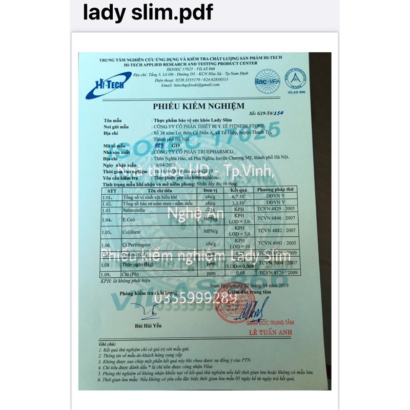 [Nhà thuốc HD] Giảm cân LADY SLIM - feedback giảm 4kg/tháng | BigBuy360 - bigbuy360.vn