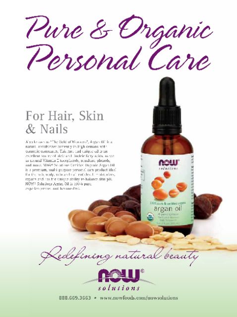 Moroccan Argan Oil - Organic - Now Foods - Dầu dưỡng cho nhiều loại da & tóc