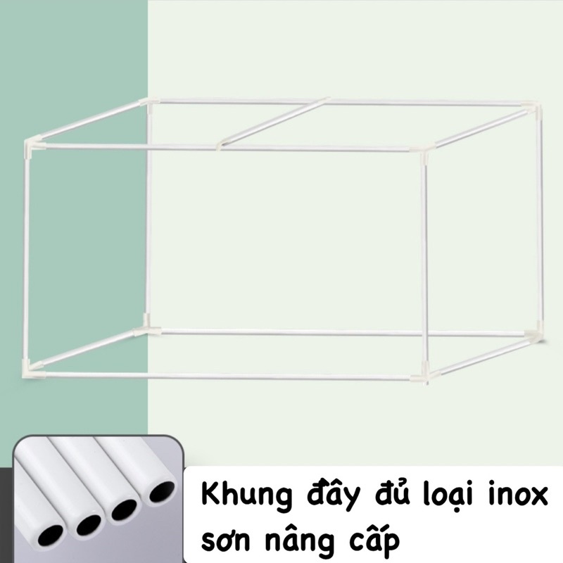 Khung Treo Rèm Giường Tầng Ký Túc Xá