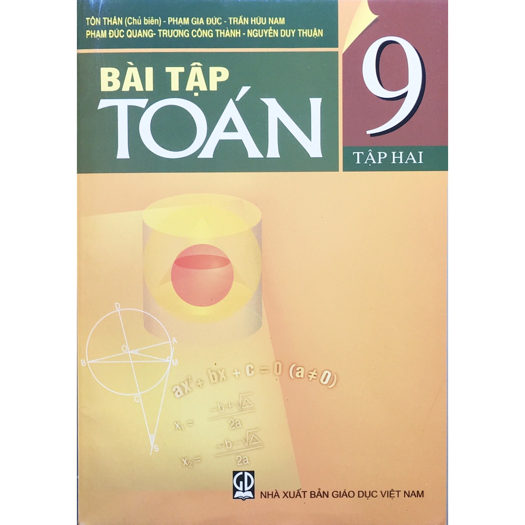 Sách - Bài tập toán 9 - Tập 2