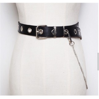 10 Thắt lưng nữ Nịt da kèm chain xích HOT NHẤT