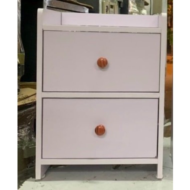 Tủ để đồ đầu giường có ngăn kéo màu vân trắng sang trọng để đầu giường decor phòng