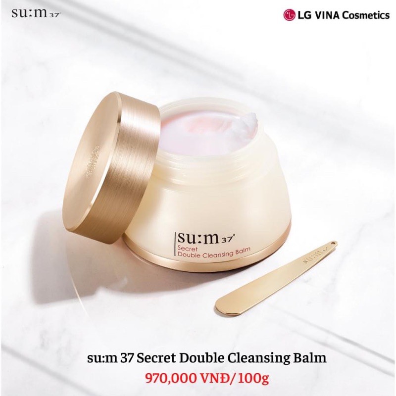 [ Có Tem LG ViNa ] Set tẩy trang sum dạng sáp Secret Double Cleansing Balm