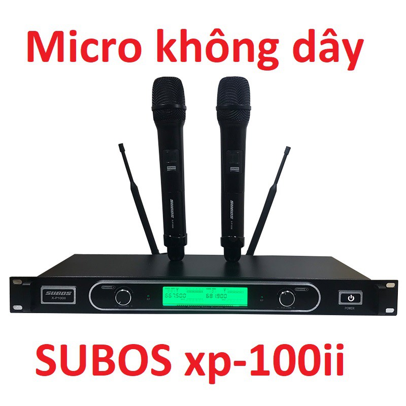 Micro không dây Subos XP-100II