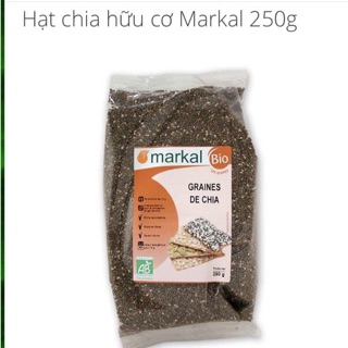 Hạt chia hữu cơ Markal 250g