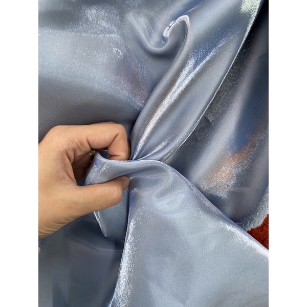 Vải Tafta bóng, tafta bóng kiếng phồng xoè
