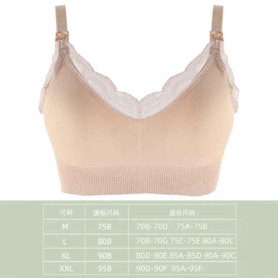 Áo Lót Cho Con Bú Chống Chảy Xệ- Hàng Quảng Châu Cao Cấp -Áo Ngực Cho Mẹ Bầu sieu hot (Ảnh thật) (AB5)