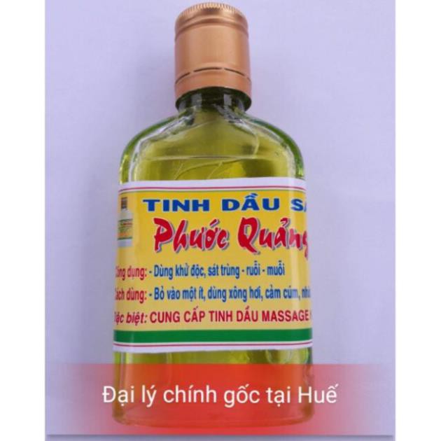 Tinh dầu sả nguyên chất Phước Quảng, chính gốc Huế chai 100 ml