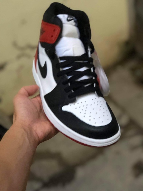 Giày JD 1 black toe chuẩn 1:1 (36-46) ảnh tự chụp | BigBuy360 - bigbuy360.vn