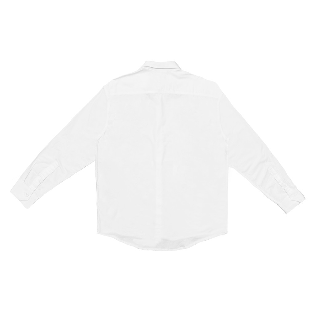 [Mã FASHIONGREEN15 giảm 10% đơn 99K] 5THEWAY® 5TW/RTW LS Regular Shirt™ in WHITE™ aka Áo Sơ Mi Trắng Tay Dài