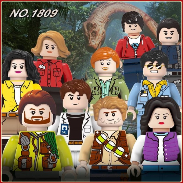 Các khối xây dựng hoạt hình hoạt hình, đồ chơi Lego, đồ chơi giáo dục sớm đồ chơi hình lego minifigures