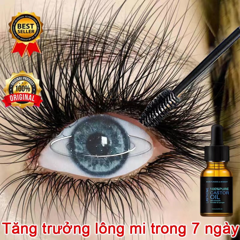 Serum tăng trưởng lông mi, chăm sóc mi, Serum mọc mi trong 7 ngày, dưỡng chất nuôi dưỡng lông mày