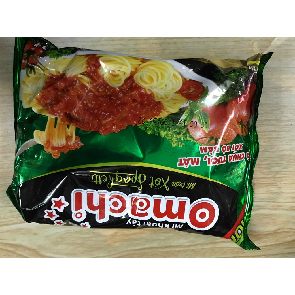 Mì trộn Omachi sốt spagetti 91g | BigBuy360 - bigbuy360.vn