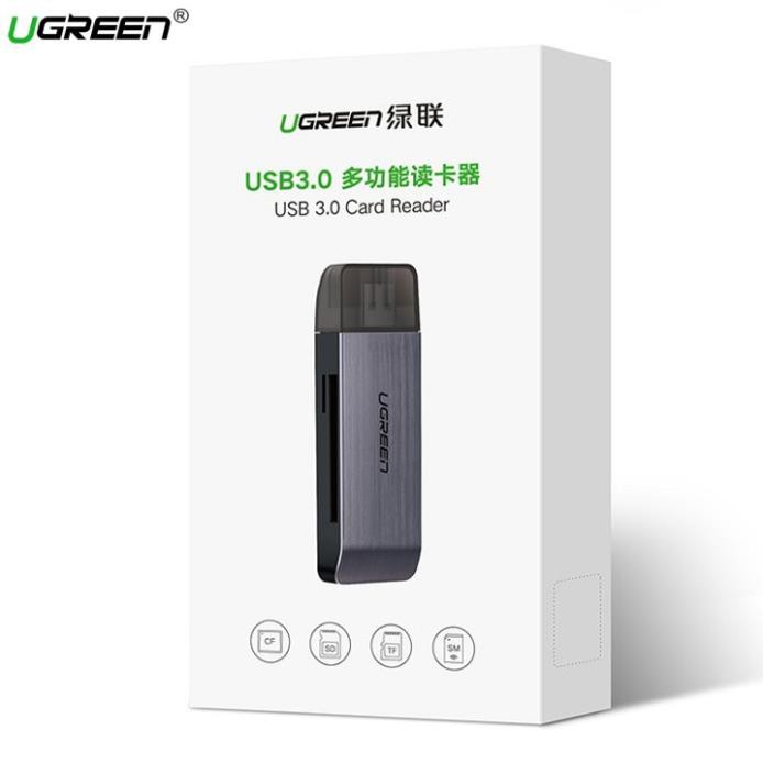 Card Reader USB 3.0 TF/SD/MS/CF - UGREEN 50541