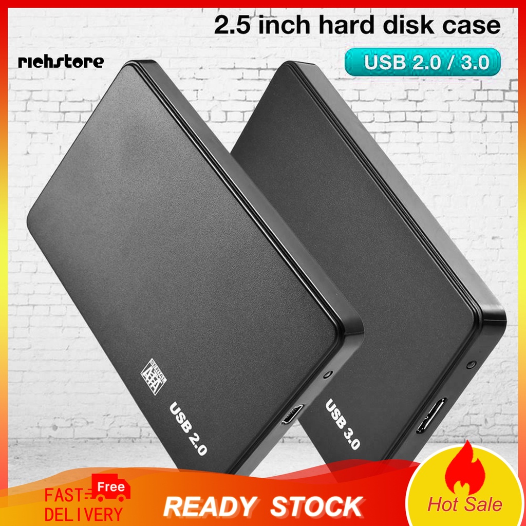 Khay Đựng Ổ Cứng Ngoài 2.5inch USB3.0 / 2.0 SATA HDD SSD | BigBuy360 - bigbuy360.vn