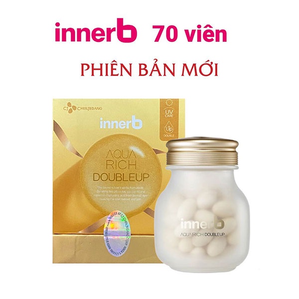 Viên uống cấp nước và collagen cho da Innerb Aqua Rich Hàn Quốc