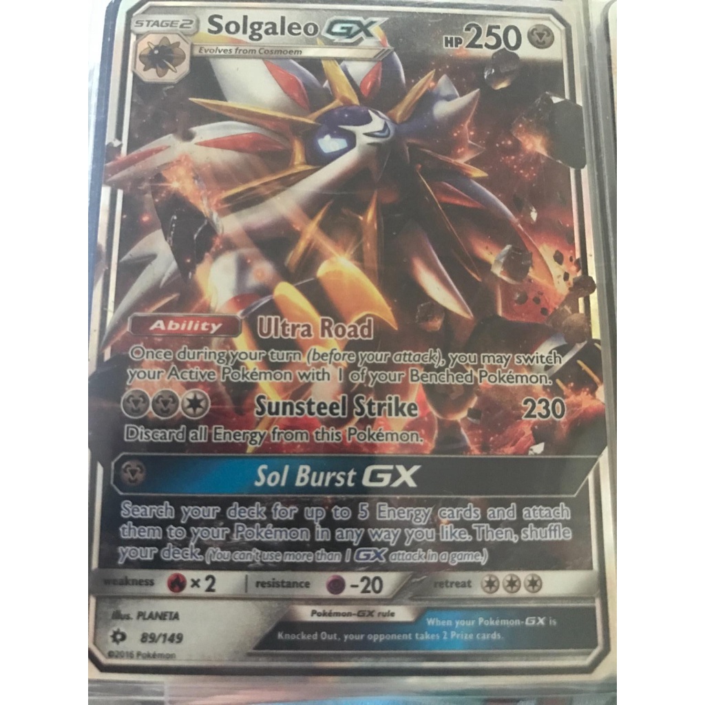 Bộ thẻ bài đồ chơi Pokemon Sun＆Moon bằng tiếng anh