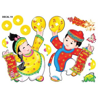 decal 4D tết 2021 nhiều mẫu đa dạng