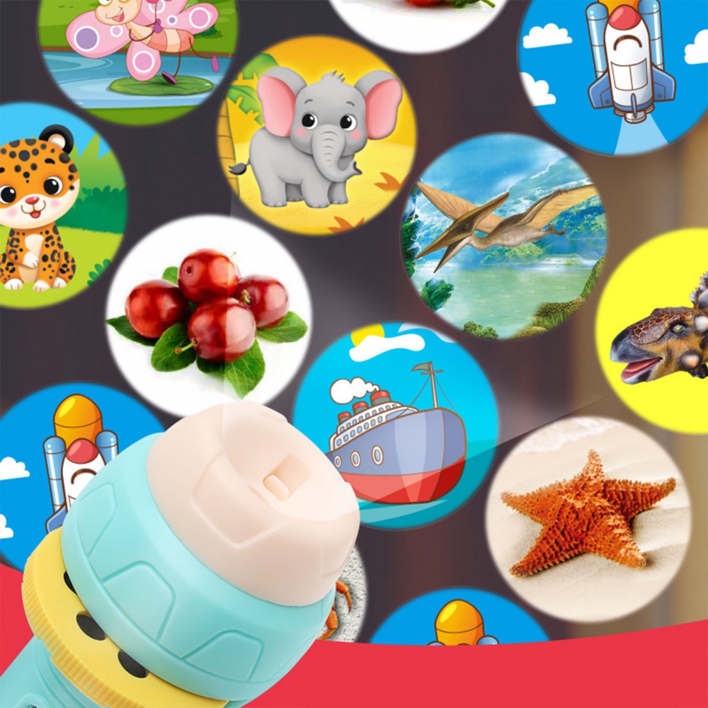Đồ chơi đèn chiếu kể chuyện nhiều màu sắc cho trẻ em