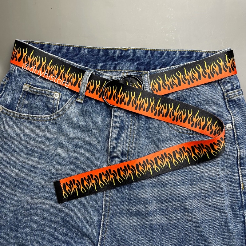 Thắt lưng lửa nhiều màu dành cho nam nữ | DUYHI