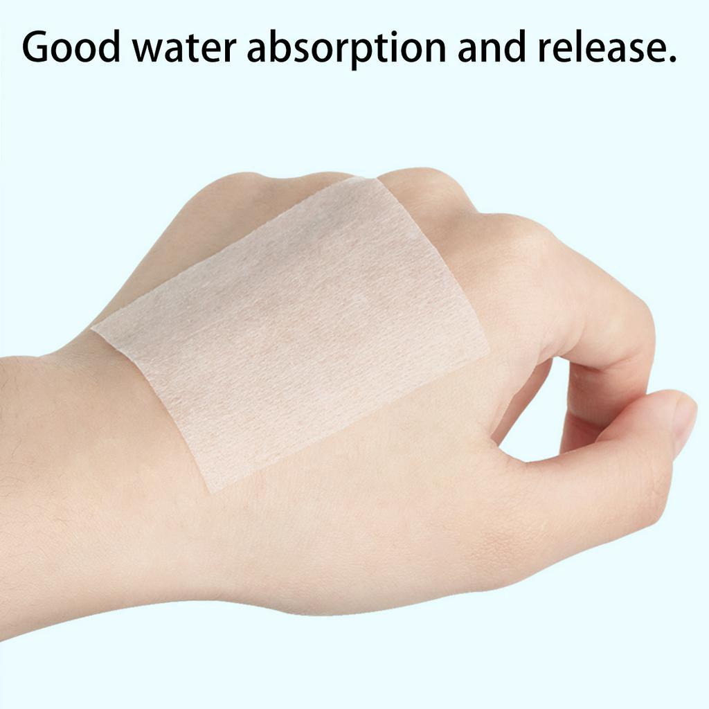 Set 50 miếng bông tẩy trang cotton làm sạch chăm sóc cho da mặt an toàn tiện lợi