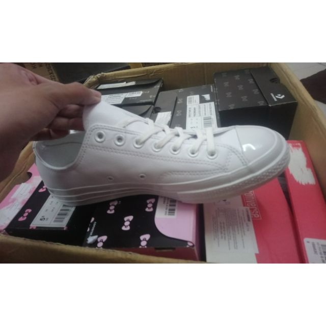 Giày converse 70s da trắng size 41.5 42 42.5 real new