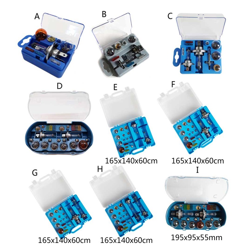 1 Bộ Đèn Halogen H1 H4 H7 Set 8 9 10 20 30 Cái Cho Xe Hơi