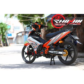 Tem Trùm Exciter 135 vàng Cam