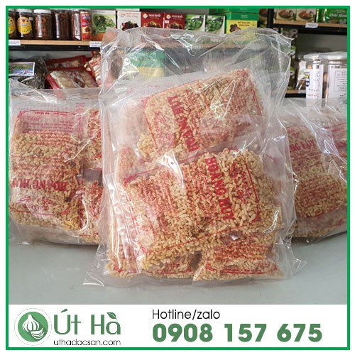 Cốm Rang Hoàng Duy Đặc Sản Quảng Ngãi Bịch 500gr Gồm 10 Gói Nhỏ Cơm Rang Ngon Giòn Món Ăn Vặt Lý Tưởng - Út Hà Đặc Sản