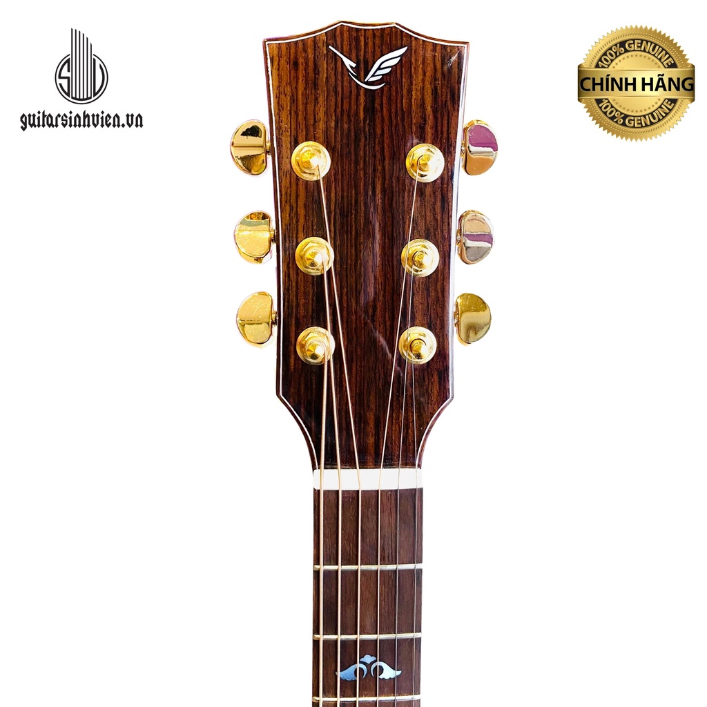 Khóa Đàn Guitar Acoustic Derjung Màu Vàng Cao Cấp - Khóa Đàn Guitar Đẹp Mắt