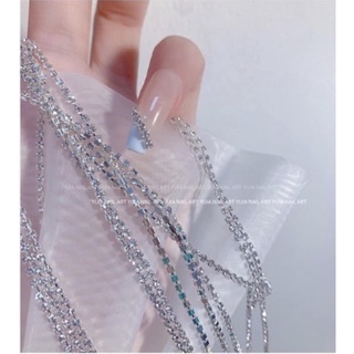 Dây đá nail trang trí móng