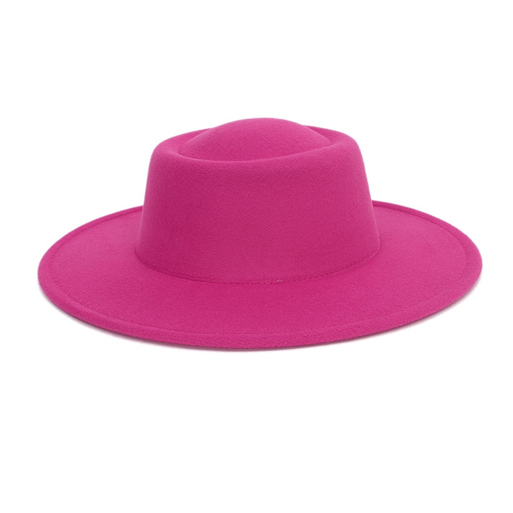 Nón Vành Tròn Màu Trơn Thời Trang Cho Nữ