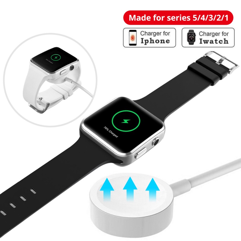Bộ sạc không dây Ankndo 2 trong 1 cho Watch 4 3 2 1 IP 11 XR XS