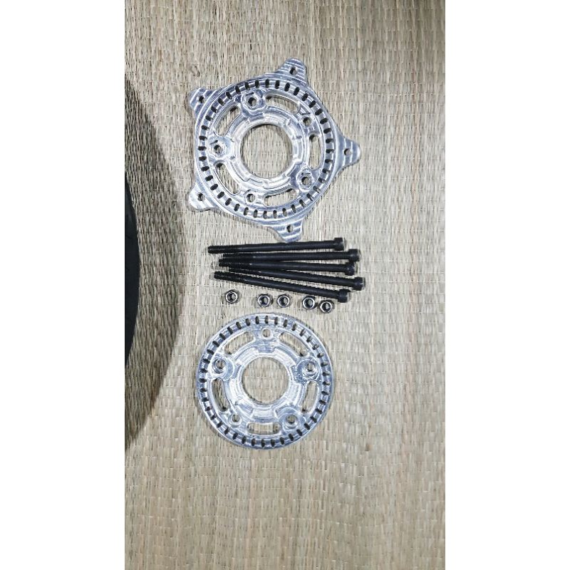 Pát cnc 2 đĩa đôi cho R15v3 có vòng abs