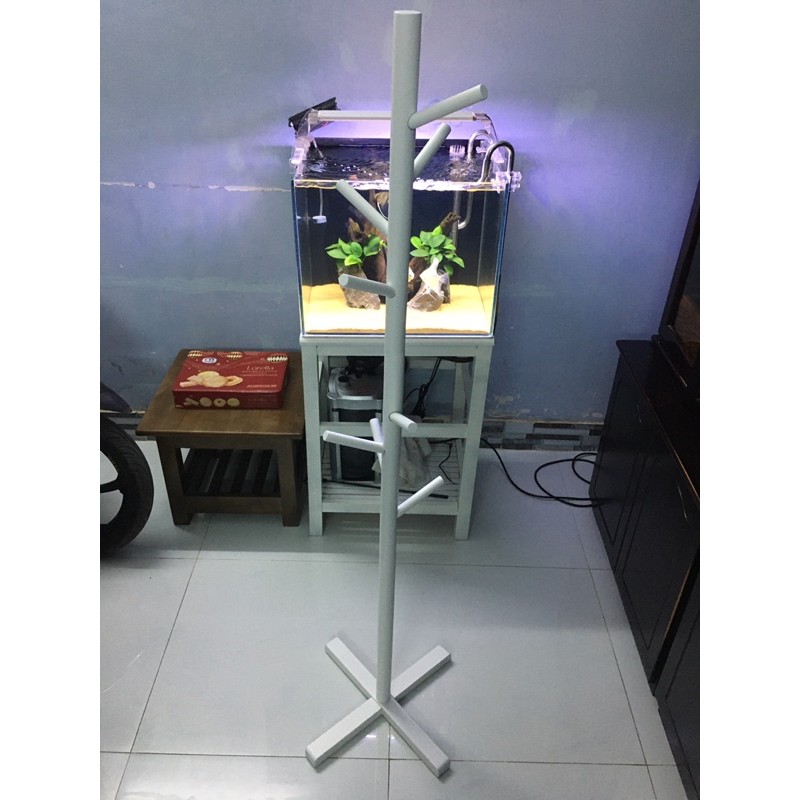 Cây Treo Móc Quần Áo Đồ Gỗ Thông Minh Standing-Hanger Đa Năng Nội Thất Phòng Ngủ