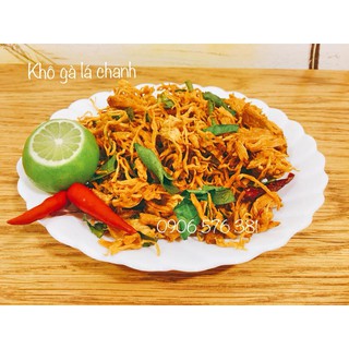 500G KHÔ GÀ LÁ CHANH