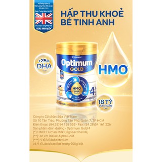 [MẪU MỚI] Vinamilk Optimum Gold Số 1-2-3-4