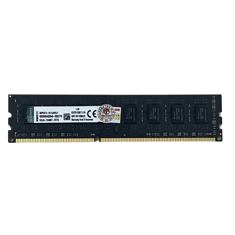 RAM Kingston 4Gb DDR3 Bus 1333Mhz hoặc 1600mhz Mới 100% bảo hành 3 năm