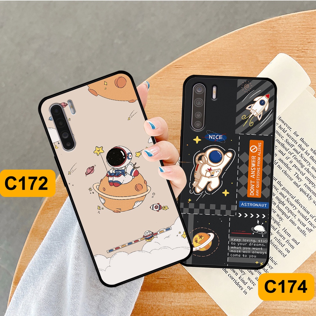 Ốp Oppo A91 - Reno 3 - Reno3 in hình astronaut, phi hành gia vũ trụ hottrend, độc đáo, cá tính.