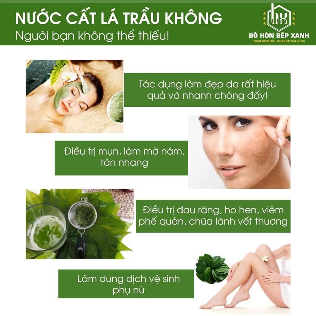 NƯỚC CẤT TRẦU KHÔNG TỰ NHIÊN GIÁ ƯU ĐÃI