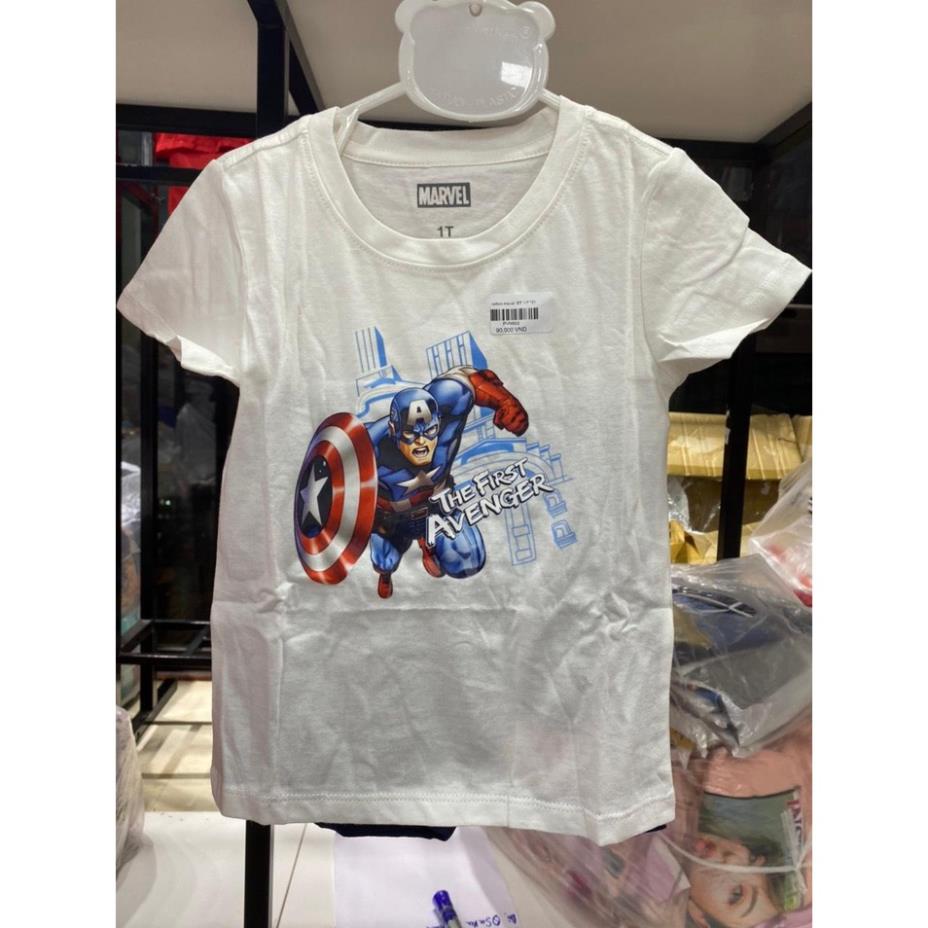 🚨🚨 GIÁ TỐT 👦🏻 Đồ bộ cao cấp cotton mavel bé trai 1/7  .