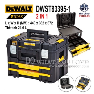 Combo 2 hộp đựng dụng cụ dewalt dwst83395-1