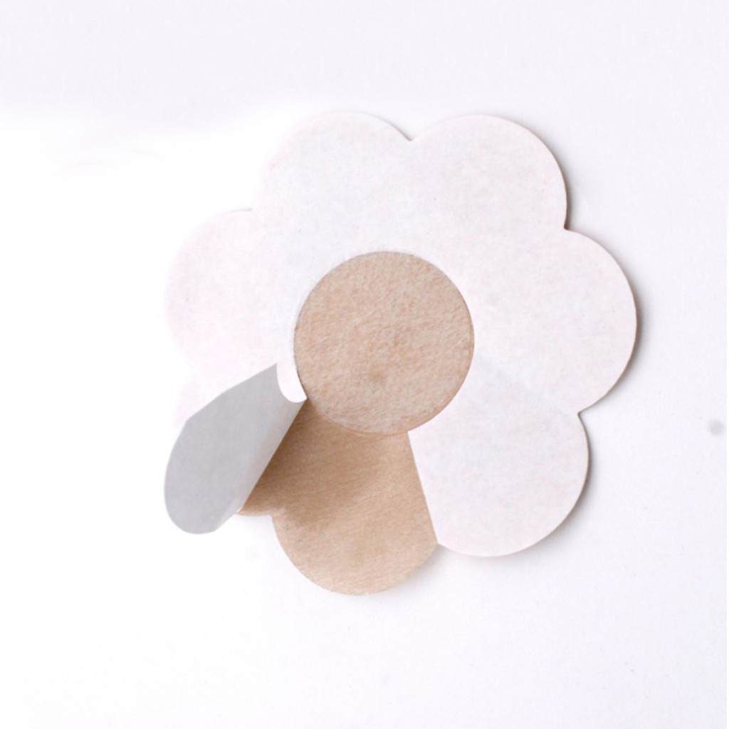 [HOT TREND] Miếng dán ngưc miếng dán ti nhũ hoa giấy phụ kiện may mặc loại sử dụng 1 lần (10 miềng)